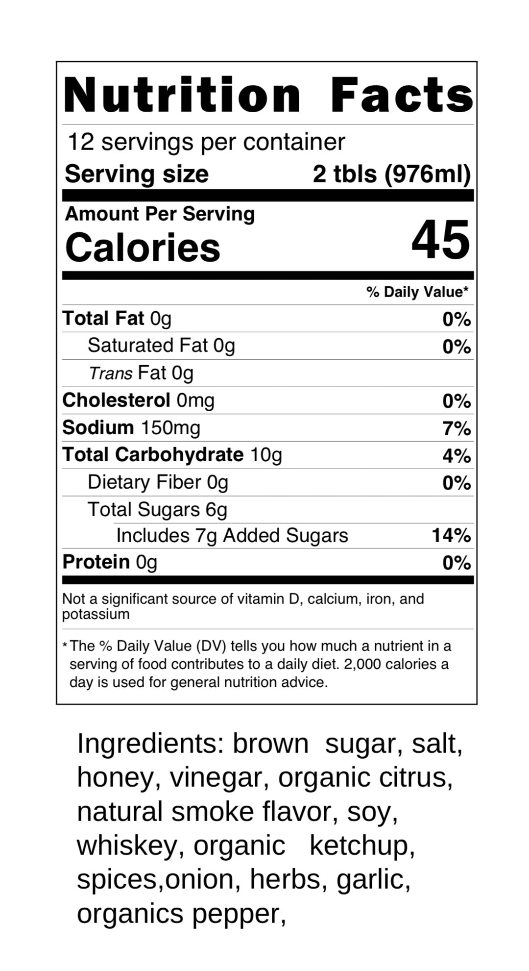 Every-Ting Sauce (Vegetarian/Gluten Free)